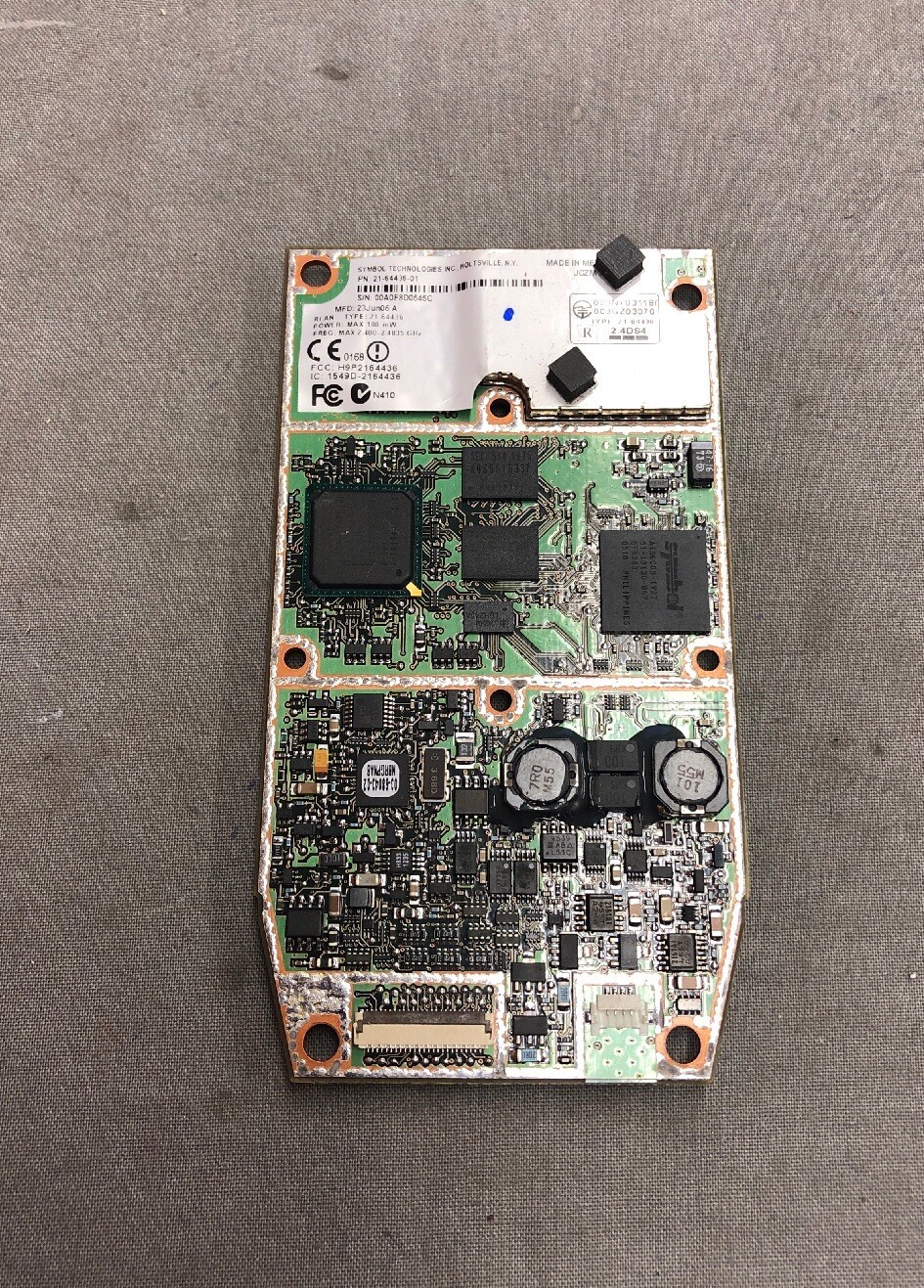 Symbol MOTOROLA MC9060 BAR CODE SCANNER 21-64436-01 CPU Main Logic Board