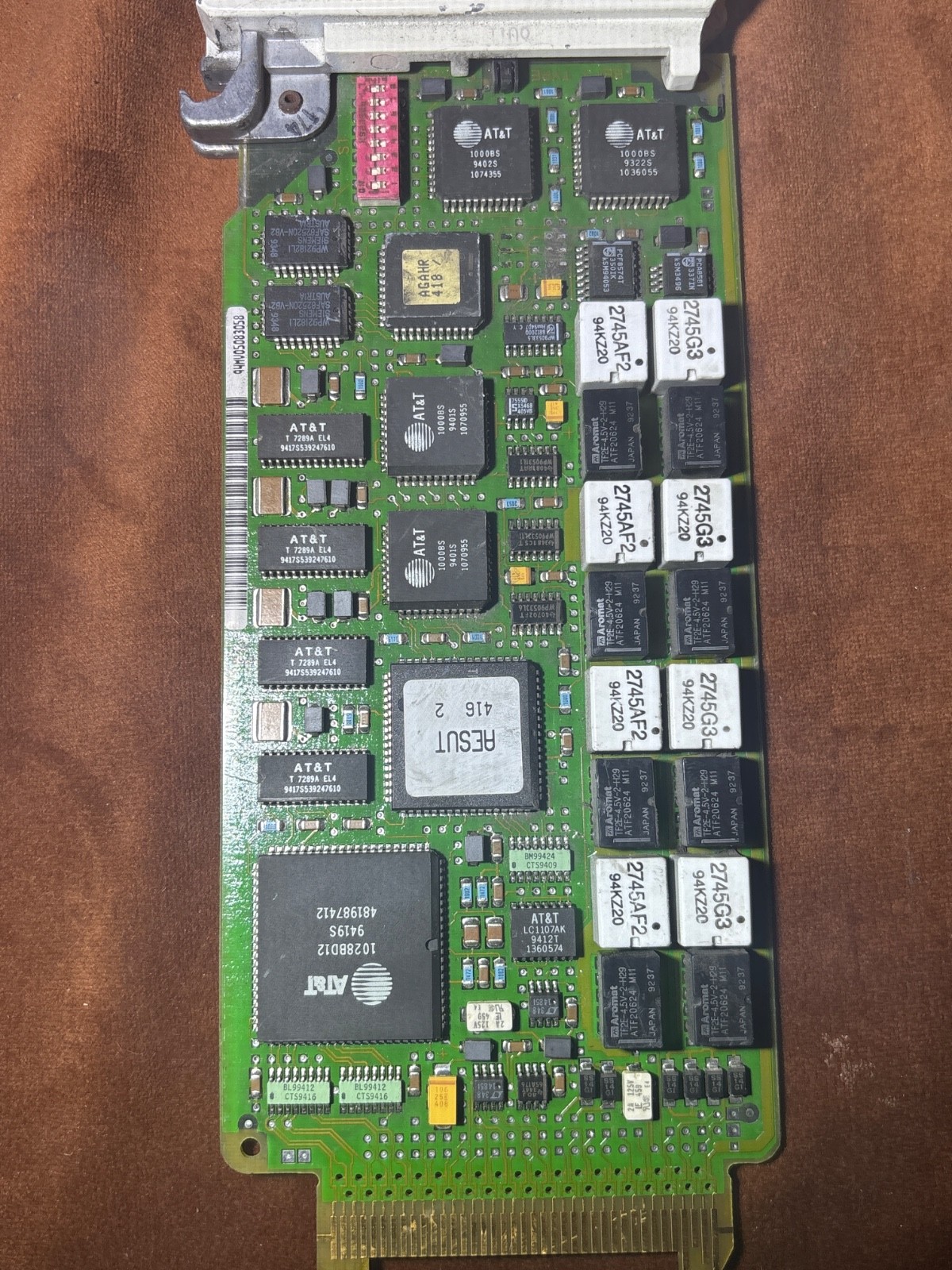 AT&T 2745AF2 94K220 Circuit Board Expansion Card Telecom AESUT VINTAGE