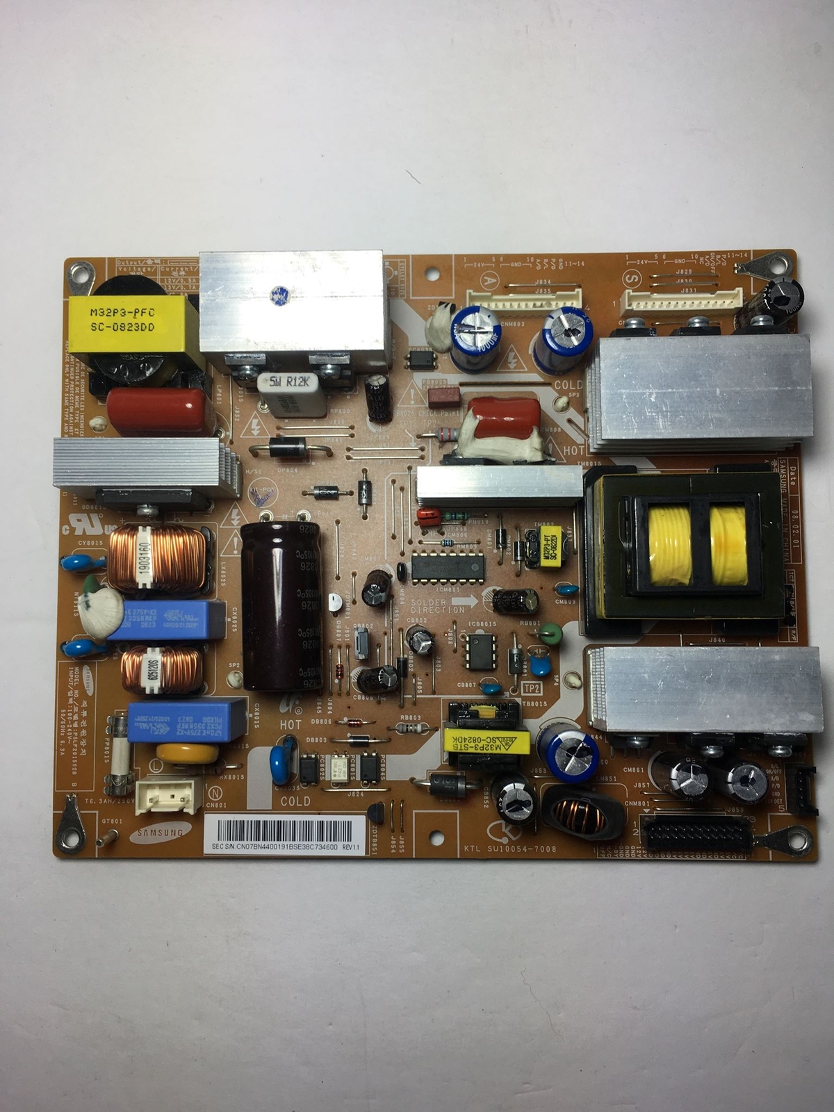 Samsung BN44-00191B (PSFL201502B) Power Supply Unit