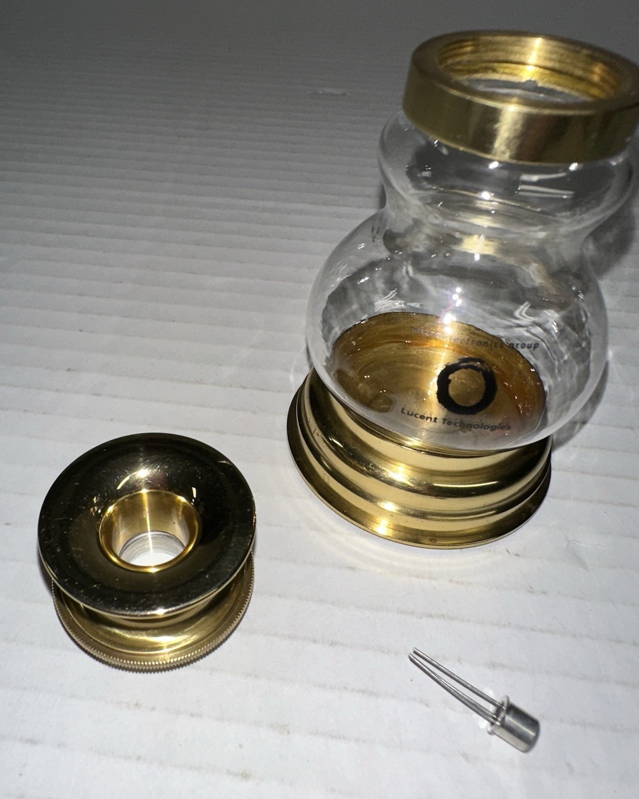 50 Years Microelectronics Group Lucent Technologies Viewing Jar Transistors