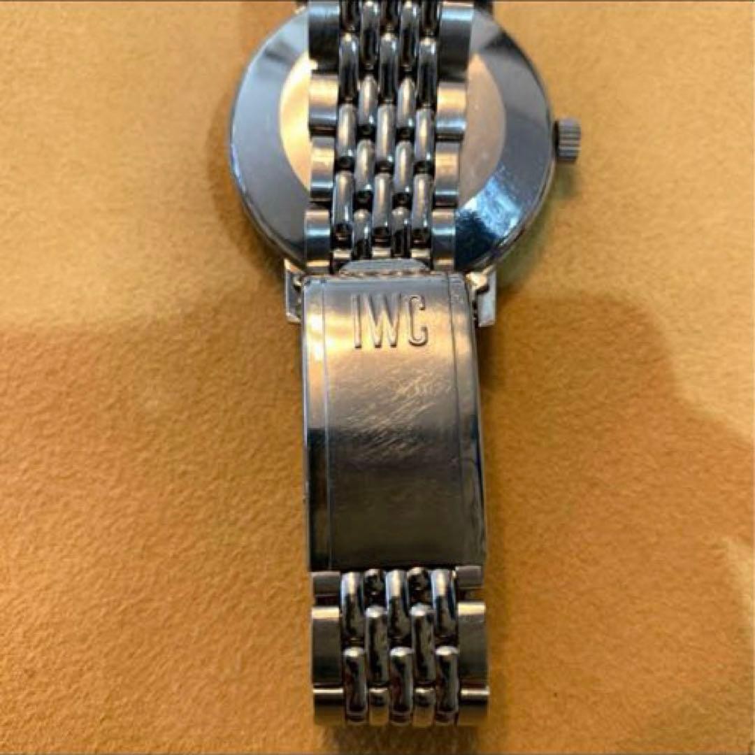 IWC Wristwatch Schaffhausen Cal. 8541 silver Original genuine Jubilee bracelet