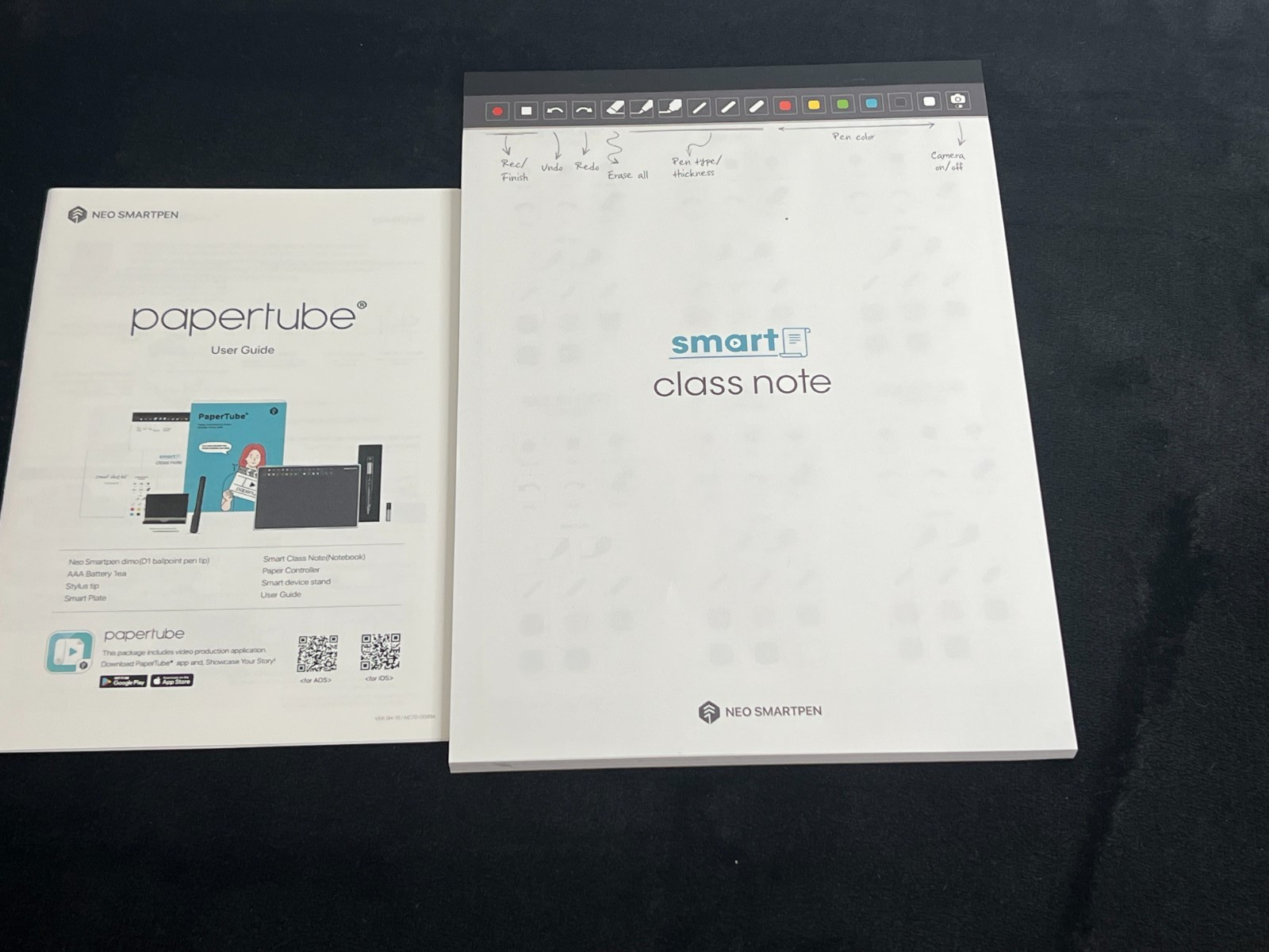 PaperTube Smart Plate Video Creation Tool Kit w/ Smart Pen – Pre-Owned Untested