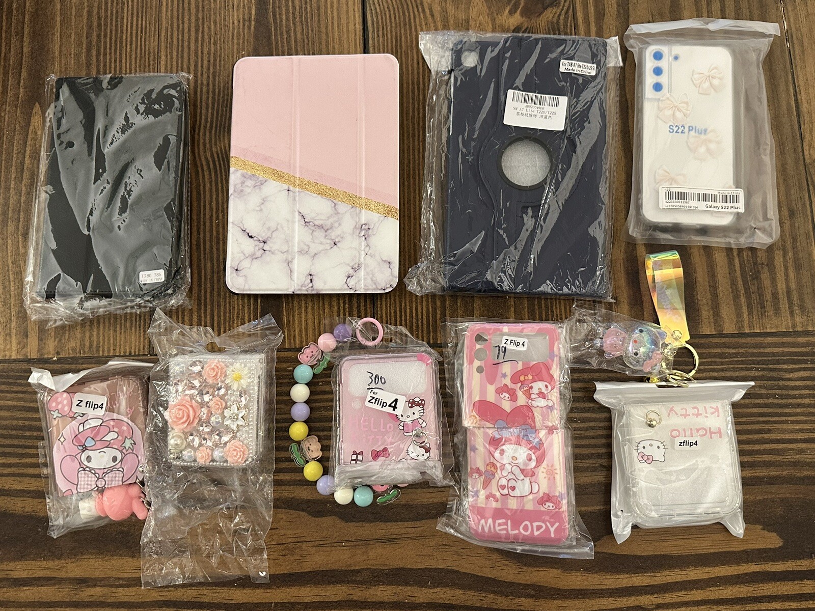Wholesale Lot Of 42 Pieces Android Cases & Glass For Samsung/Motorola/Google