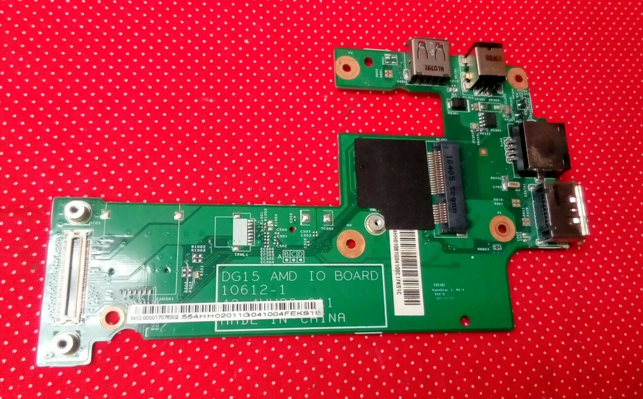 Genuine 48.4HH20.011/021 Dell INSPIRON M5010 IOUSB DC Power Board 10612-1 #377