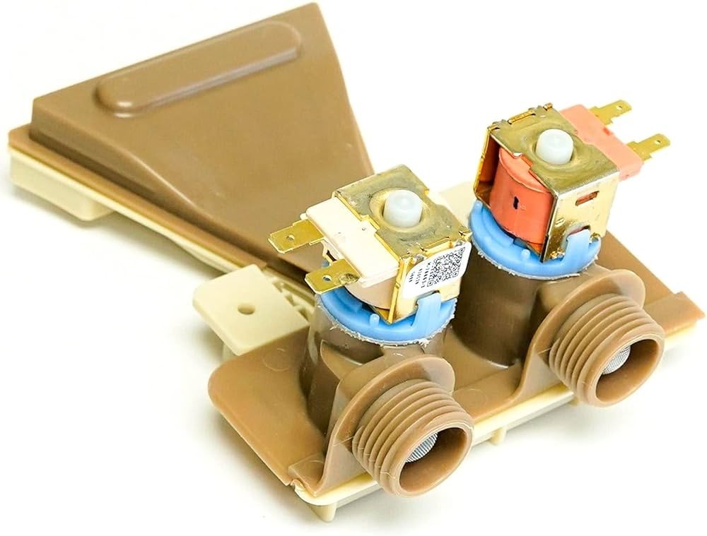 Robertshaw K-78863-3 twin-solenoid water-inlet valve for clothes washers