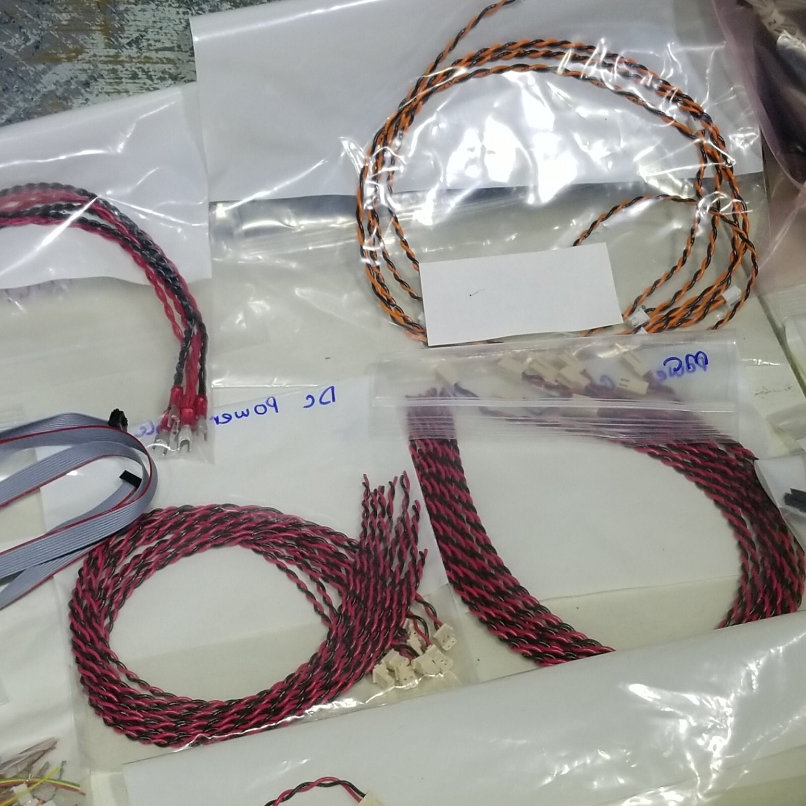 Mixed Lot of Electronics Wire Parts