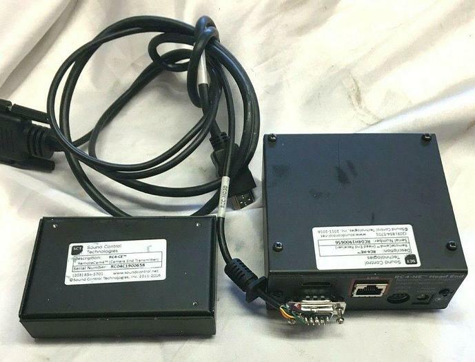 Sound Control Technologies Head End RC4-HE & Camera End RC4-CE Free Shipping
