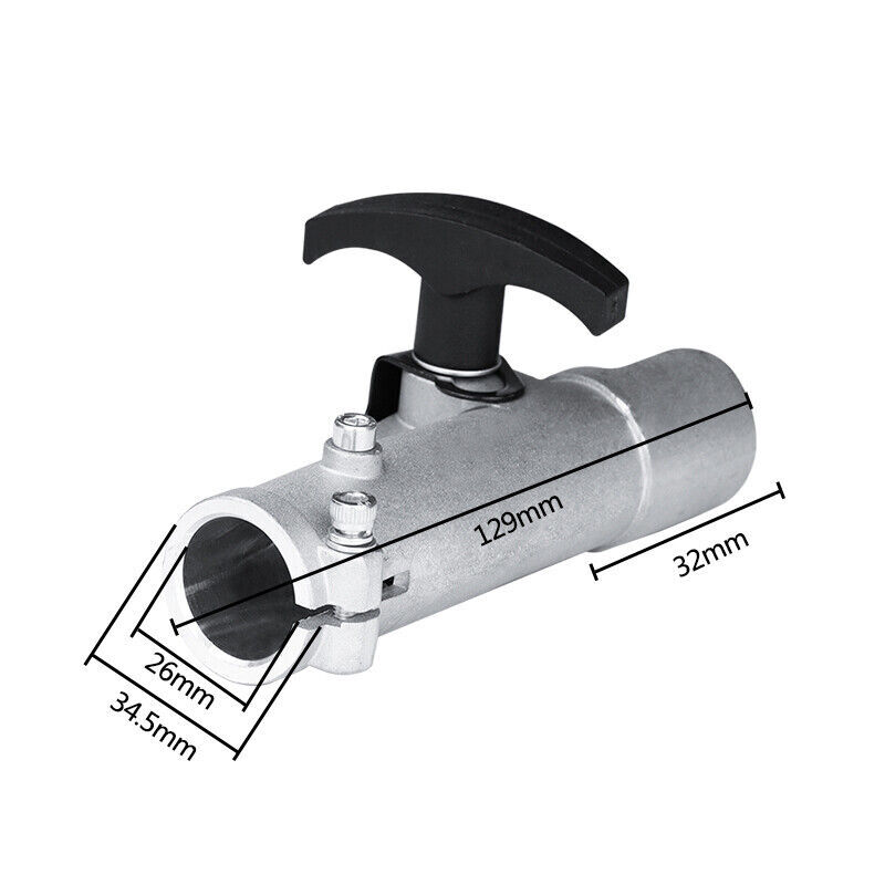 26/28mm 9T For Strimmer Trimmer Brush Cutter Shaft Connector Joining Clamp