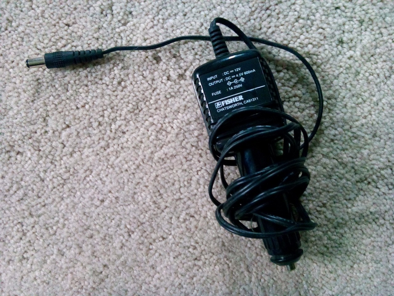 Lot of 8 Vintage Computer/Car Accessories (Chargers/Adapter/Cables/Etc.)