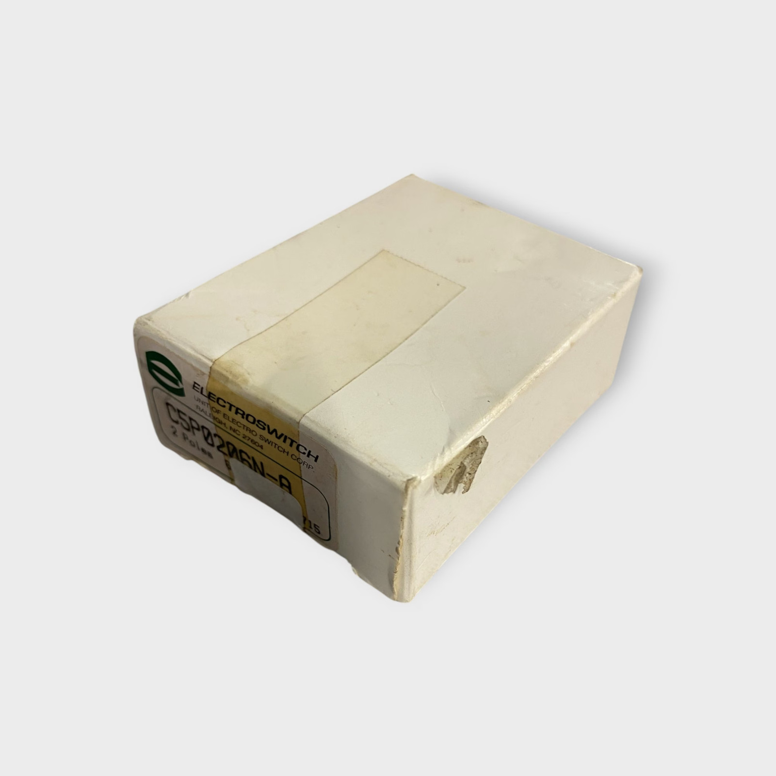 Electroswitch C5P0206N-A 2 Pole 6 Position Switch – 1A 125V – New/Old Stock