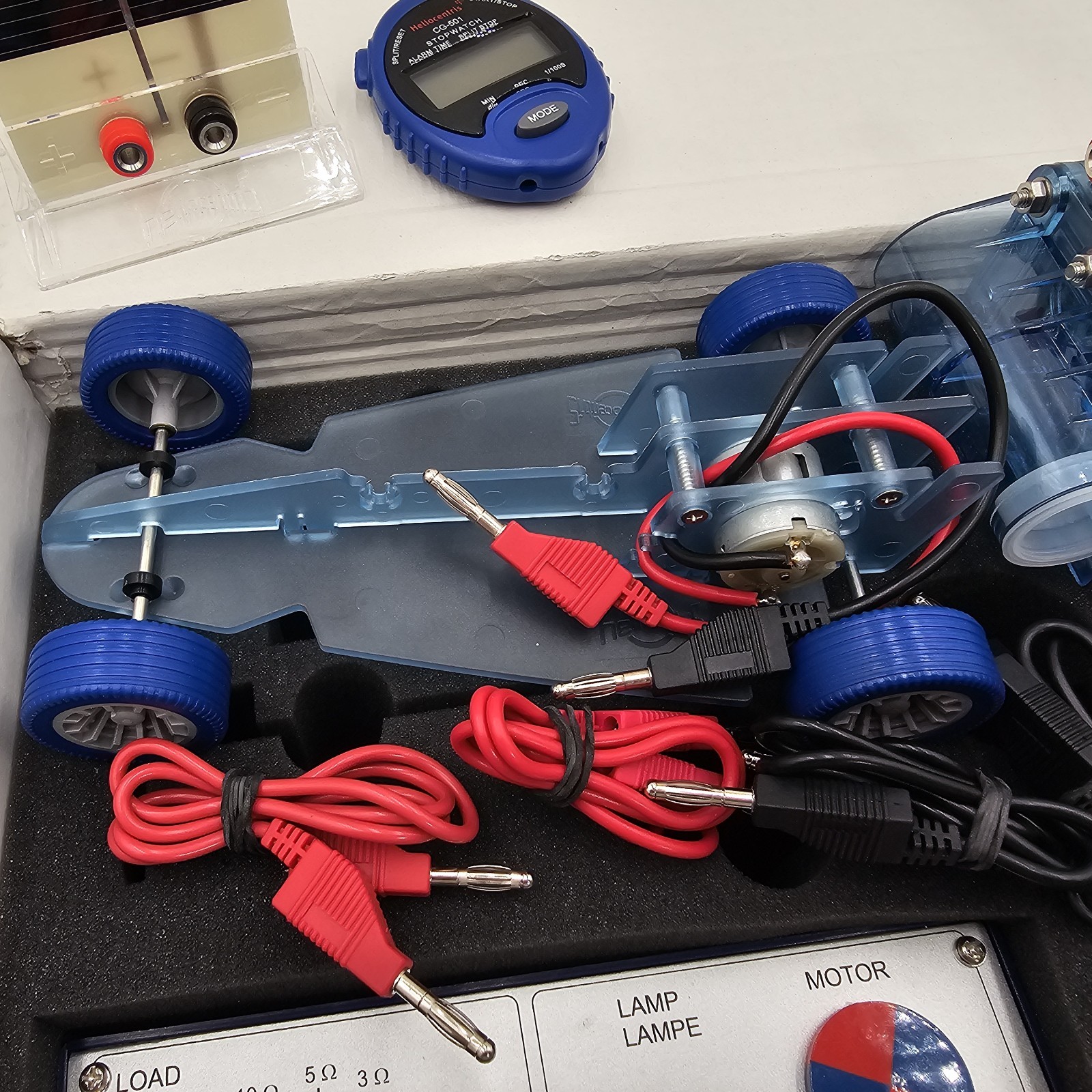 Rare Dr Fuel Cell Model Car Heliocentris CH013518 Solar Model Car Kit Box/Manual