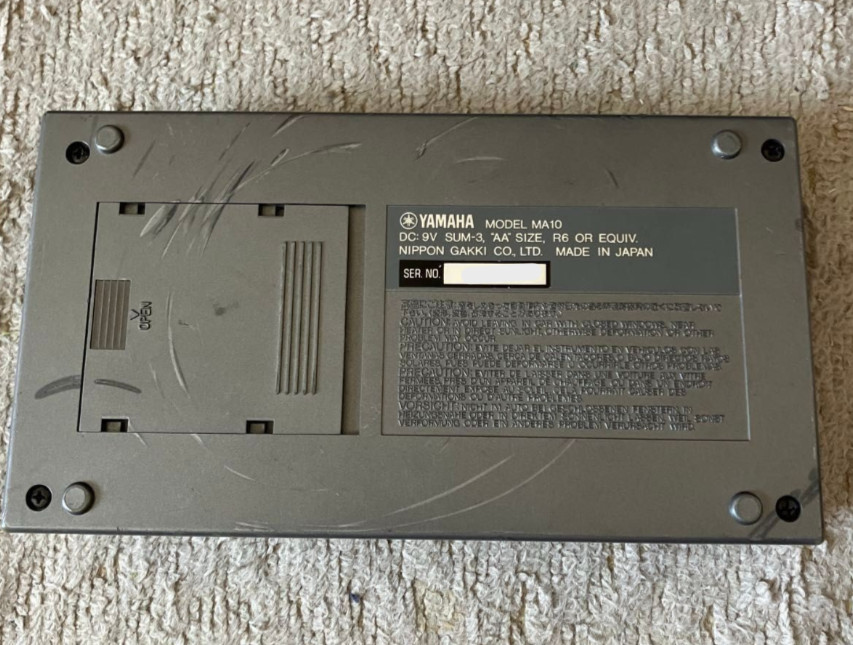 YAMAHA MA10 Personal Studio System Headphone Amplifier Vintage 1980s Japan