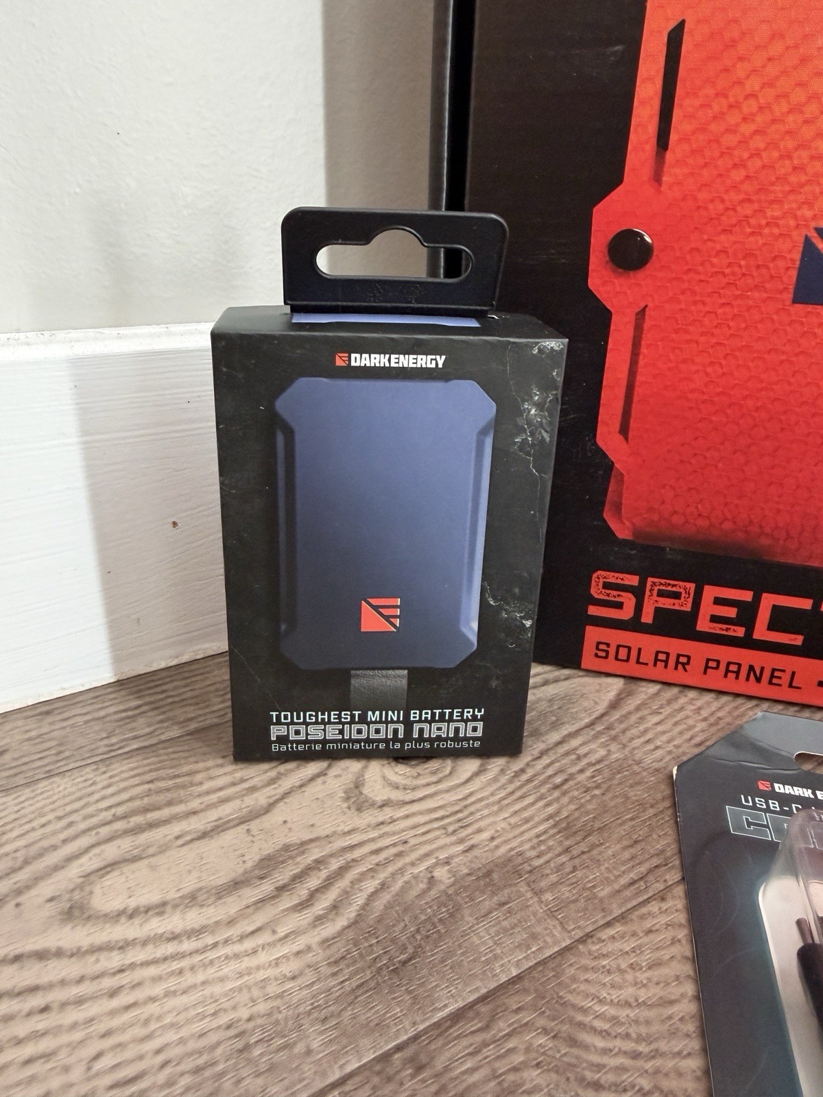 Dark Energy Solar Charging Bundle – 18W Panel + Poseidon Pro + Accessories