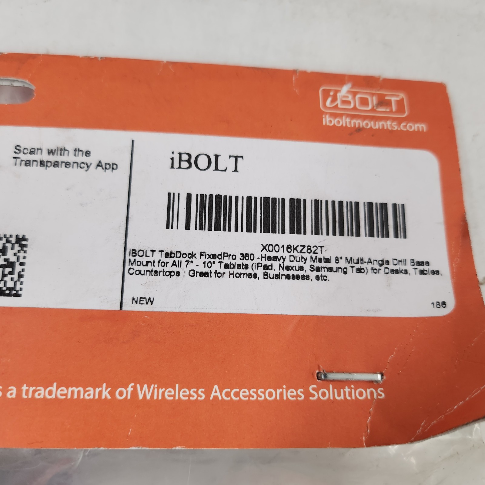 iBolt TabDock FixedPro 360 -Heavy Duty Metal 8″ Multi-Angle Drill Base Mount …