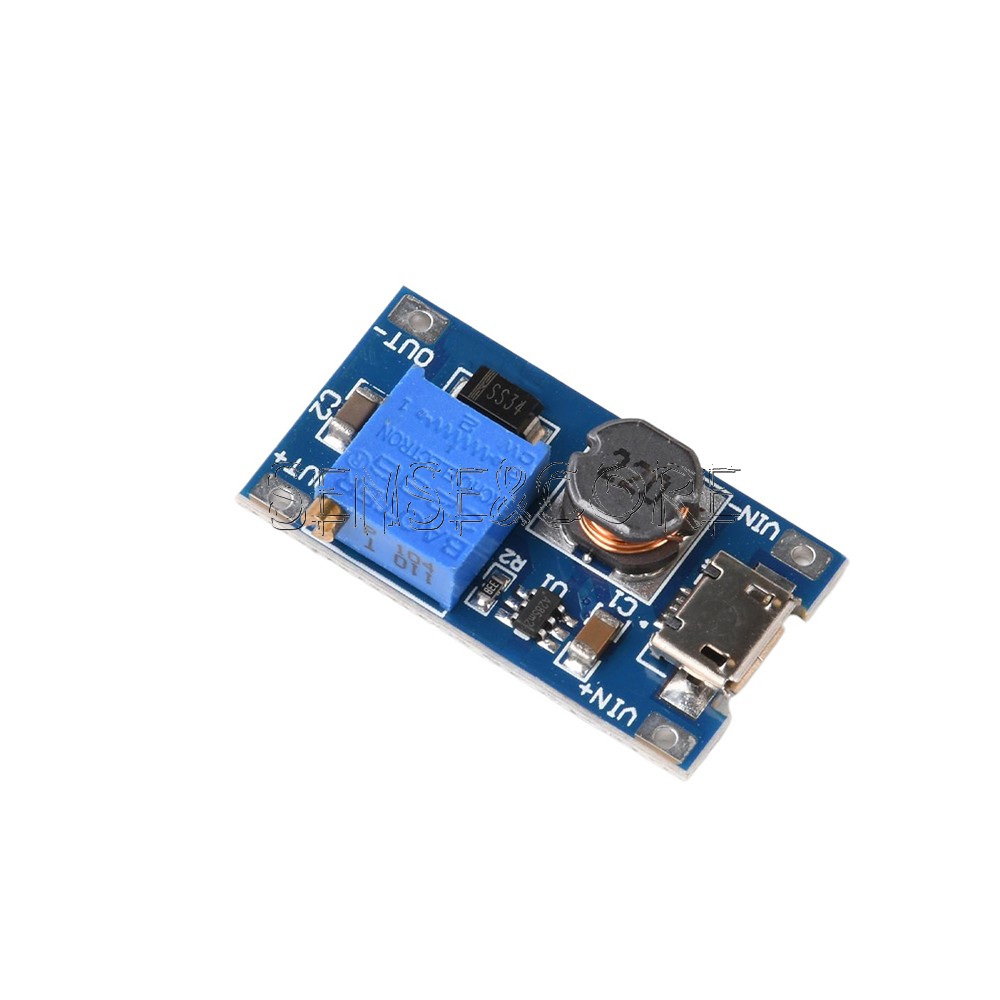 5PCS 2A booster board DC-DC step-up module 2/24V to 5/9/12 / 28V Replace XL6009