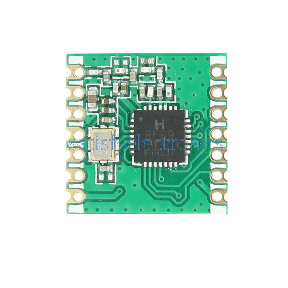 5PCS RFM69CW HopeRF 433Mhz Wireless Transceiver with RFM12B compatible Footprint