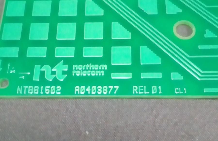 NTBB1502 SLOT CARD FOR MODULE 12X0 SWITCHING FIBER NORTEL NORSTAR