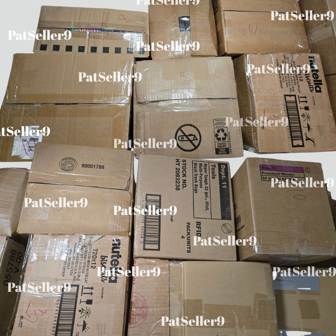 8 Pc Mystery Box – Unclaimed Mail, Overstock Random Items Surprise Gifts Inside!