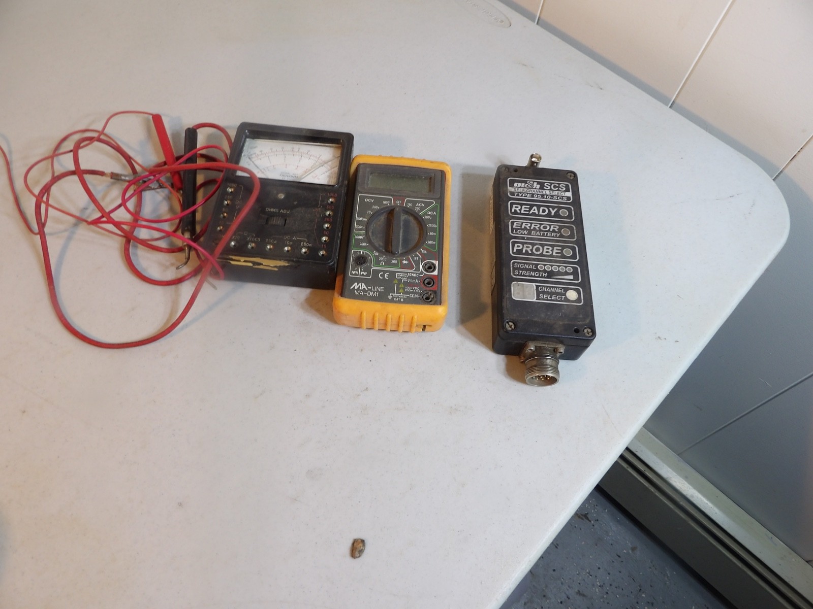 2 Electronic Meters for parts only
