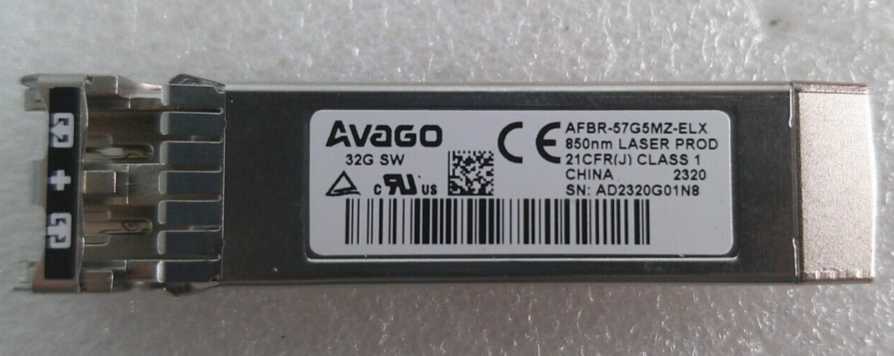 Lot of 4: AFBR-57GMZ-ELX 850nm 32GB Transceiver Module