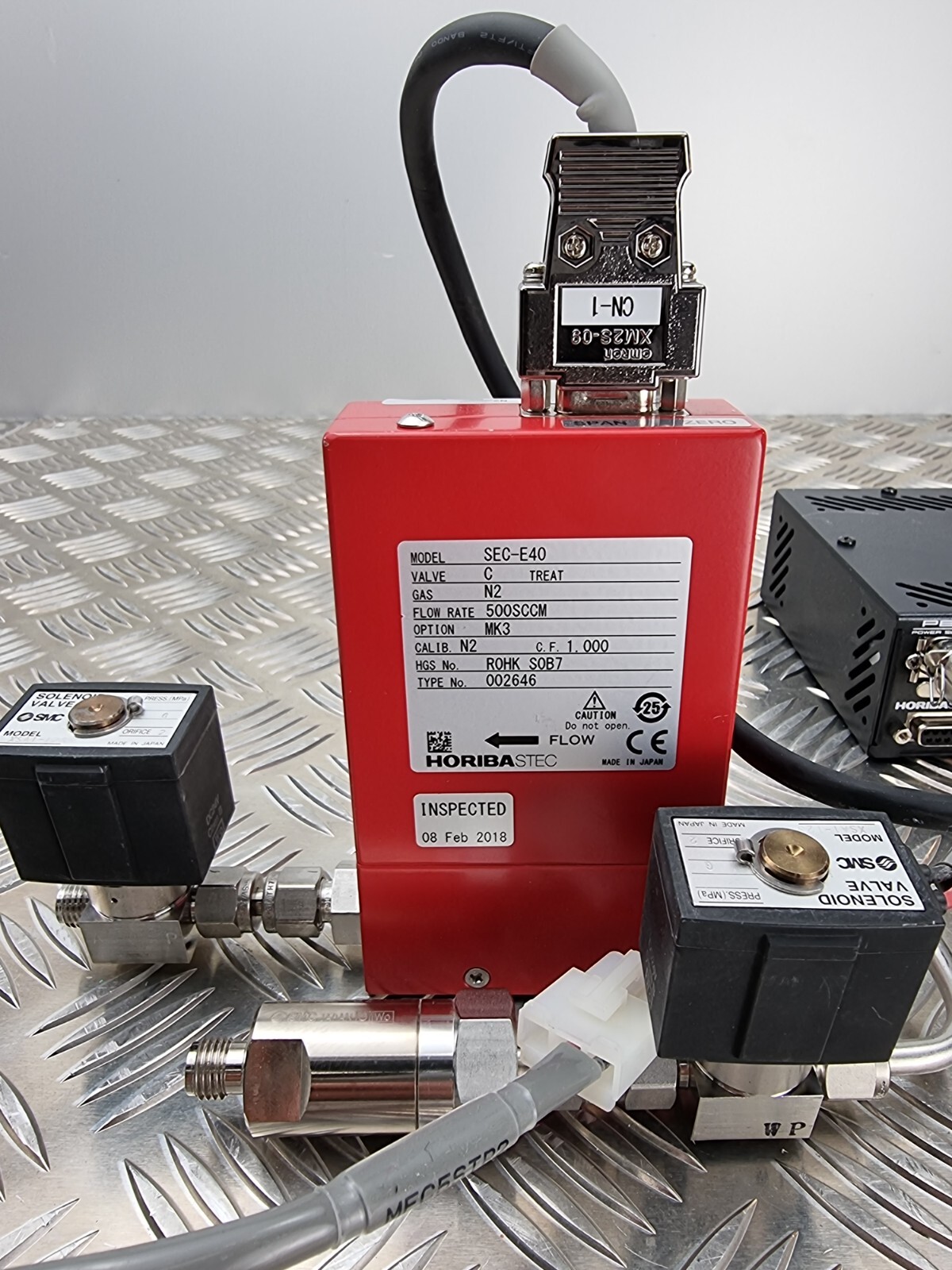 HORIBA STEC, SEC-E40, Mass Flow Controller full set