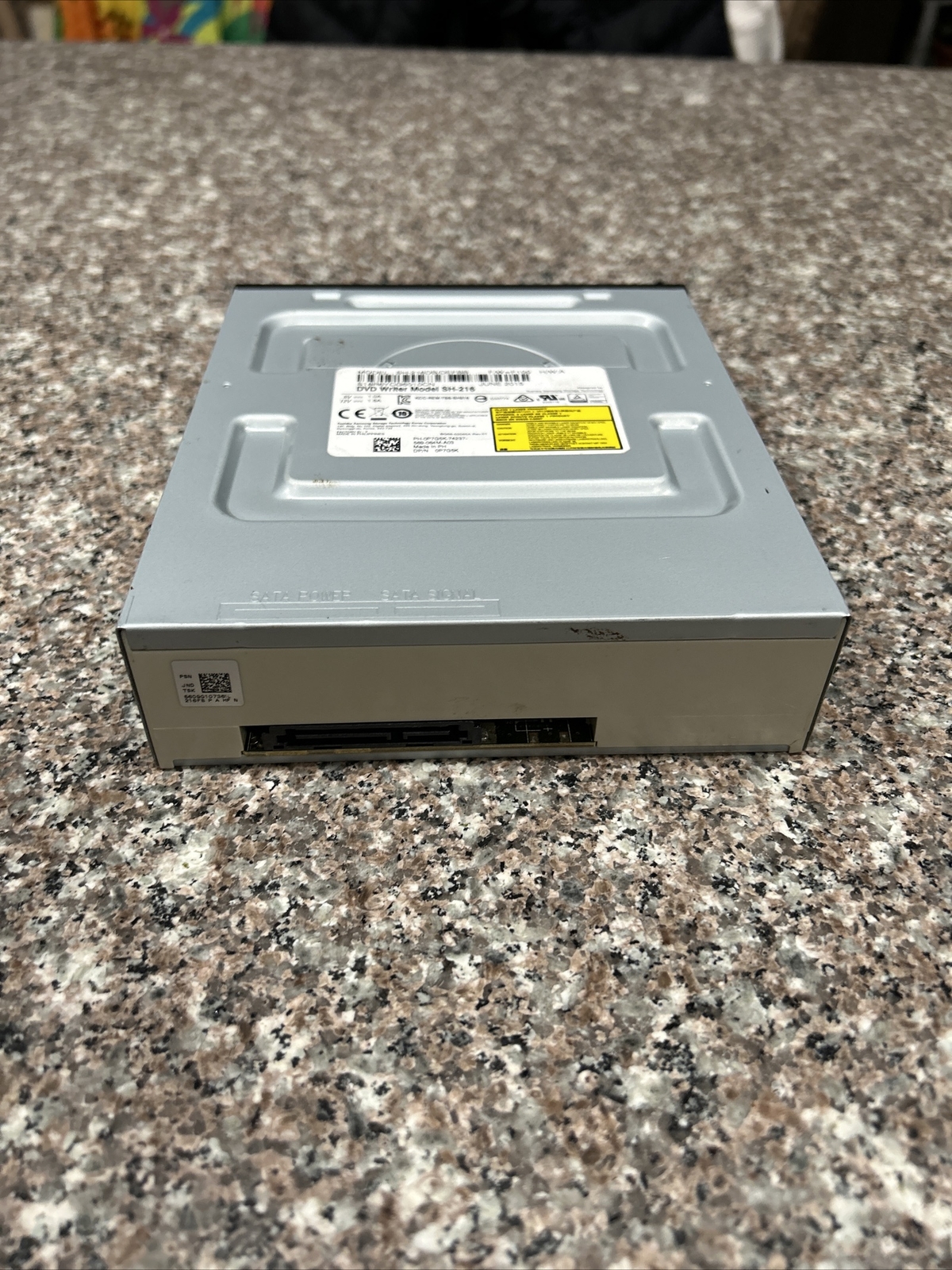 TOSHIBA MODEL SH-216BB/DEBHF DVD WRITER DRIVE SATA 09FD57