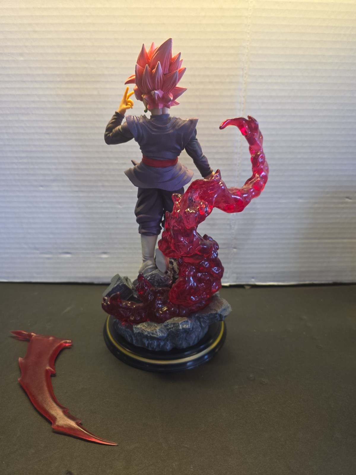 Dragon Ball Z Zamasu Figure Black Goku PVC Action Figures GK Statue DAMAGED