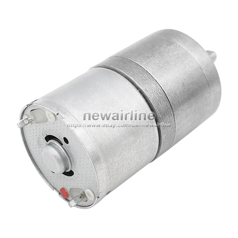 JGA25-310 DC6V 12V 7rpm-1818rpm Speed Reduction Gear DC Motor with Metal Gearbox