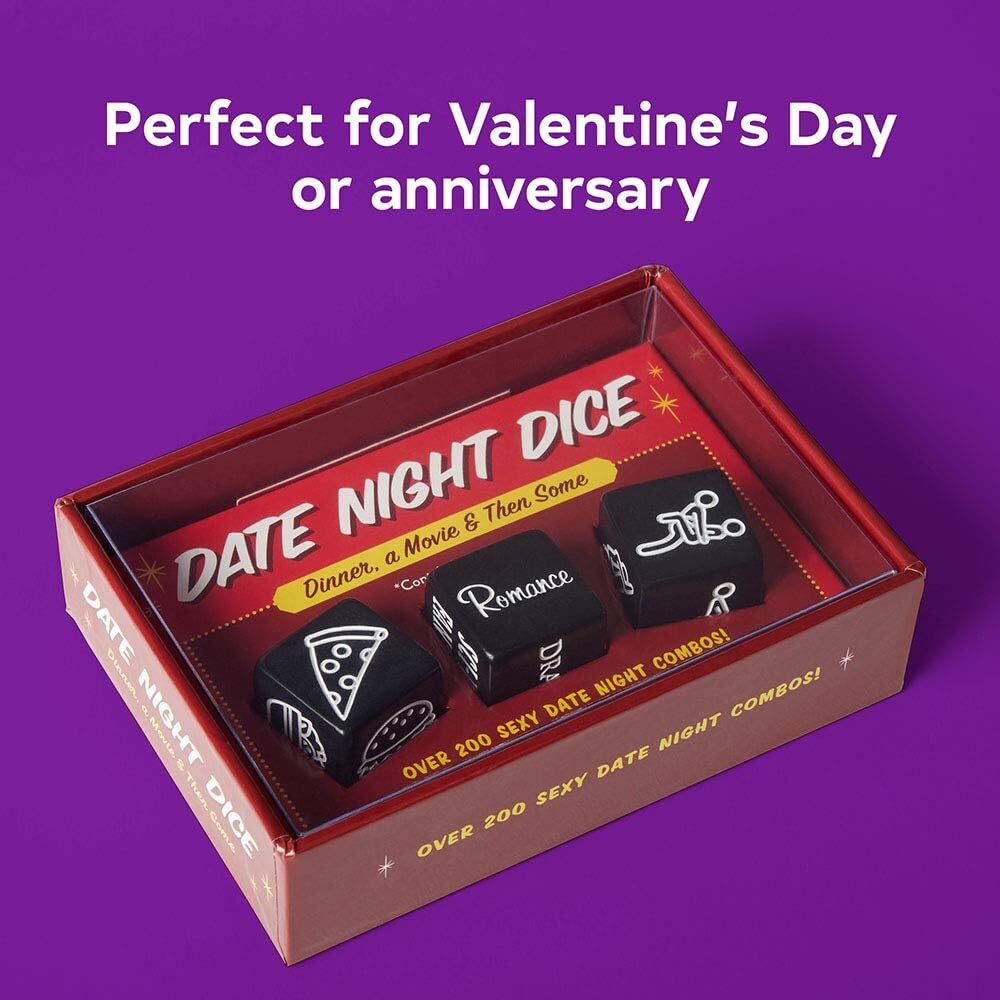 Date Night Dice: Dinner, a Movie & Then Some (Novelty Game for Couples, Dinner,