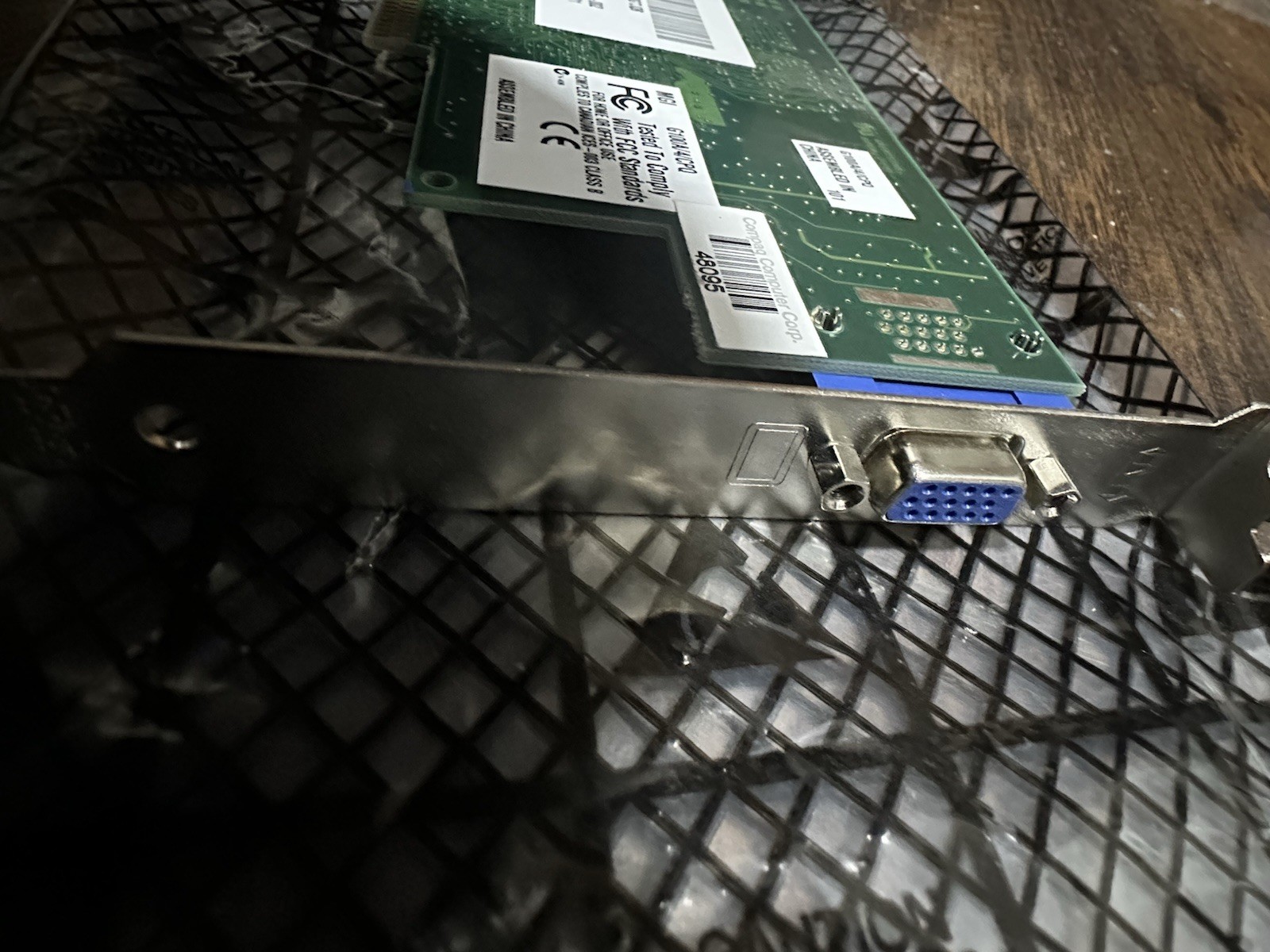 MATROX 790-01 REV A G100A/4/CPQ 332887-002 328011-001 VIDEO CARD-