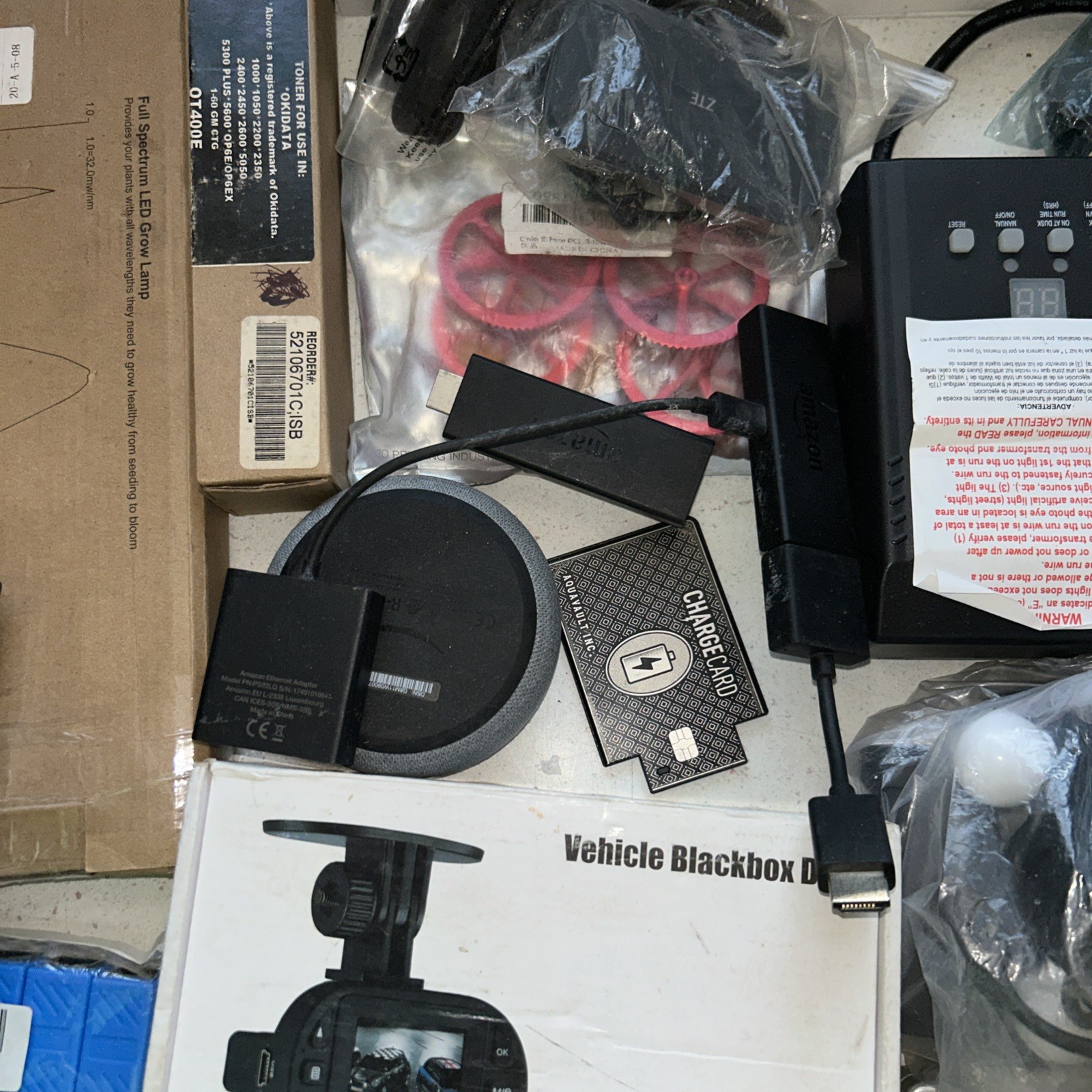 22lbs Junk Drawer Mixed Lot Electronics Gadgets As Is Used Untested Parts Repair