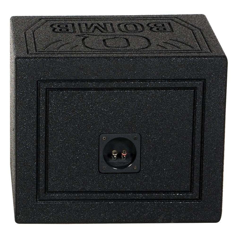 Qpower Single 10″ Sealed Woofer Enclosure withh Bed Liner Spray