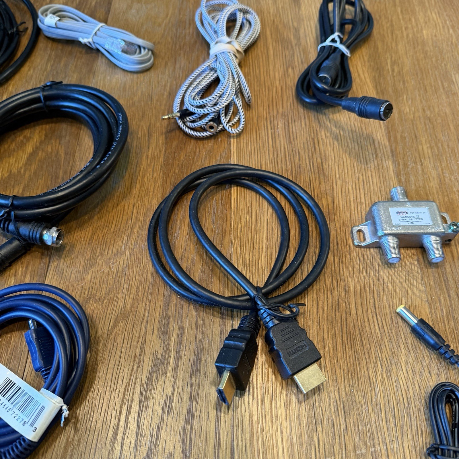 Lot of 20 Miscellaneous Electronic Cords Various Brands