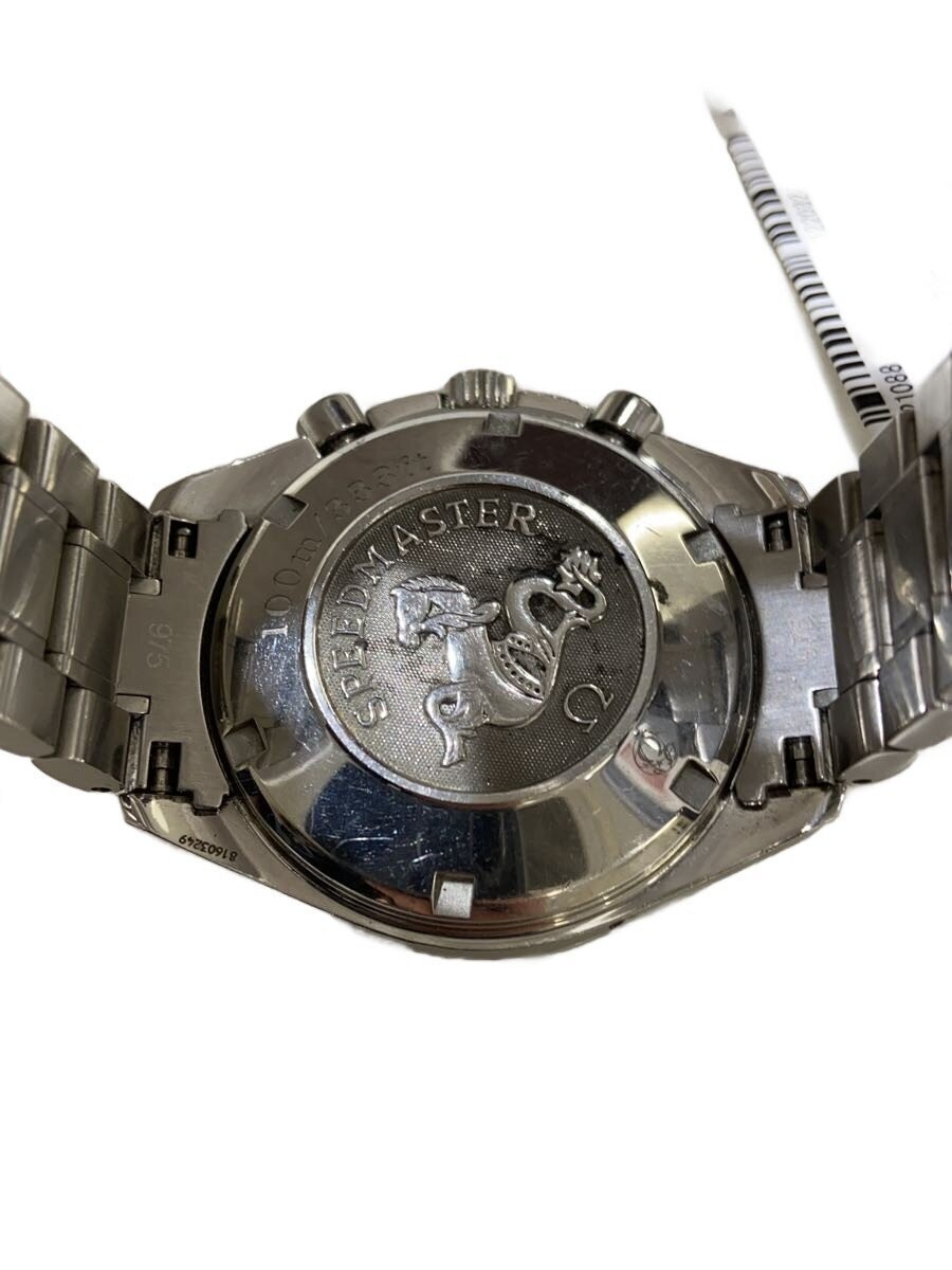 OMEGA Speedmaster Day-Date Triple Calendar Watch SS Auto Black Dial 3220.50 Mens
