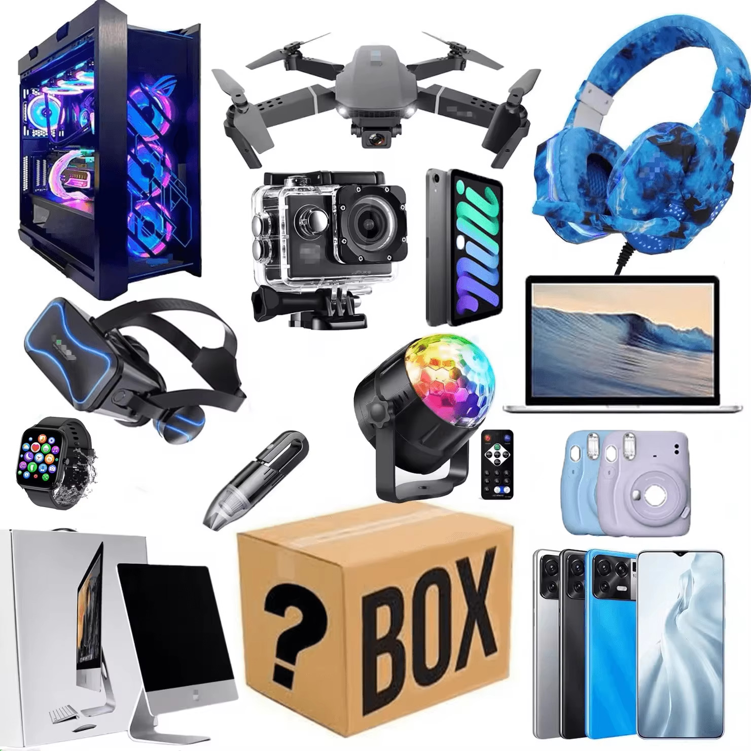 Electronics Mystery Box – New Unbox the ultimate tech surprise