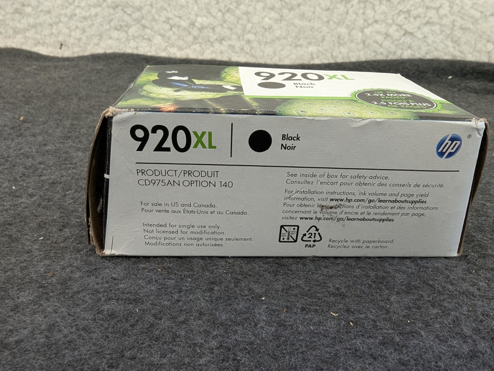 HP 920XL High Yield Black Original Ink Cartridge