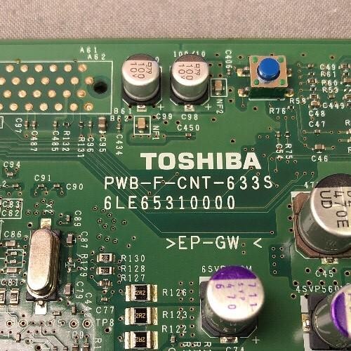 Toshiba eStudio PWB-F-CNT-633S 6le65310000 Copier Main Board