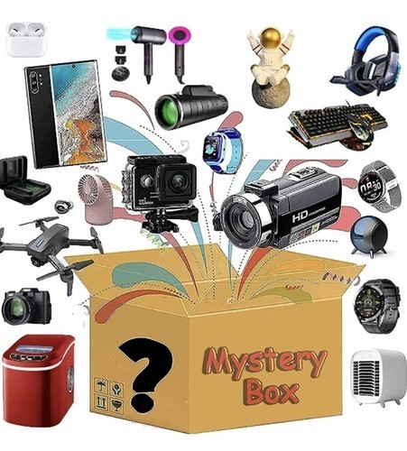 Electronics Mystery Box 3 Items Brand New Lucky Dip Resale Bundle