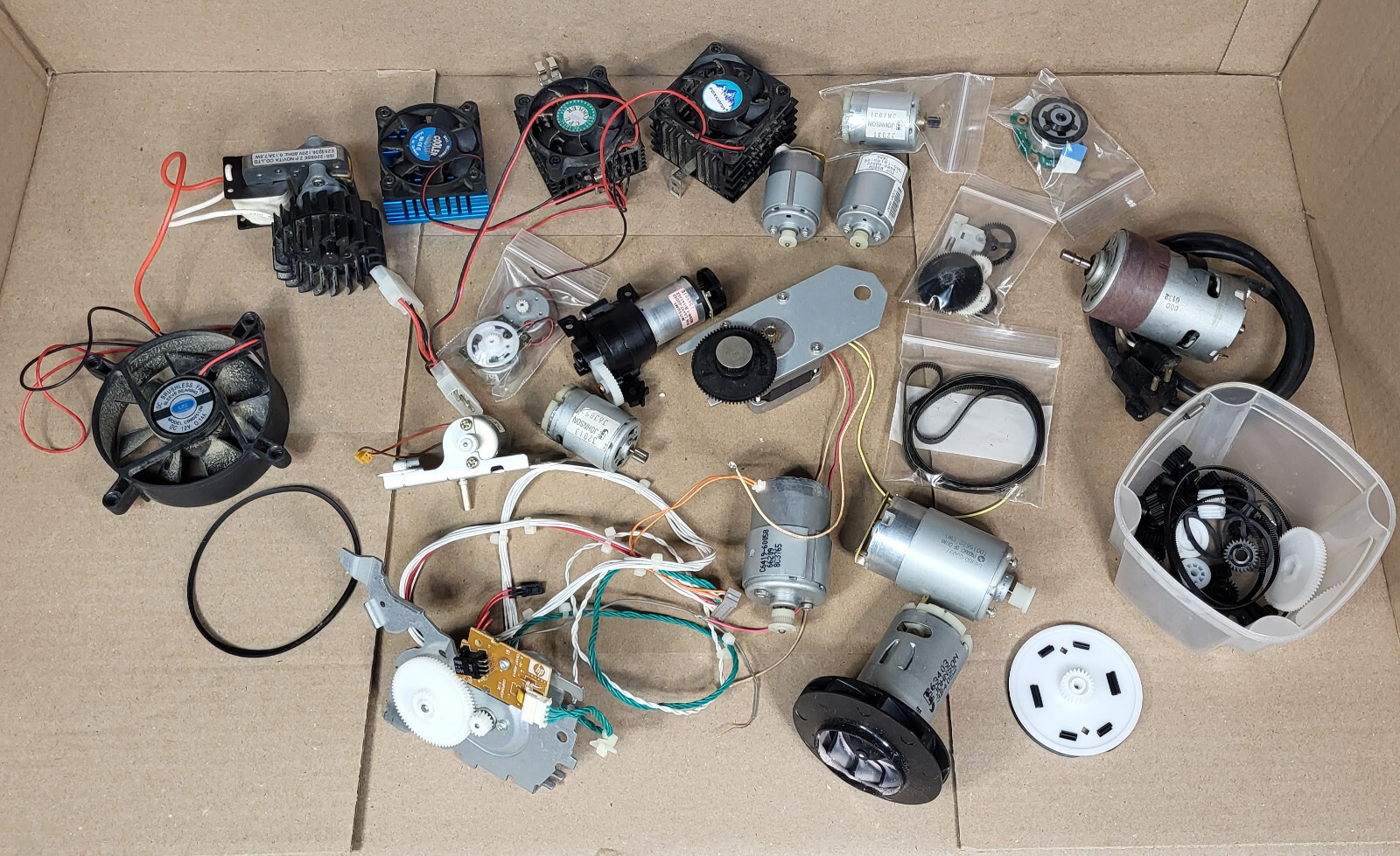 Electronic Parts Motor Mixed Lot