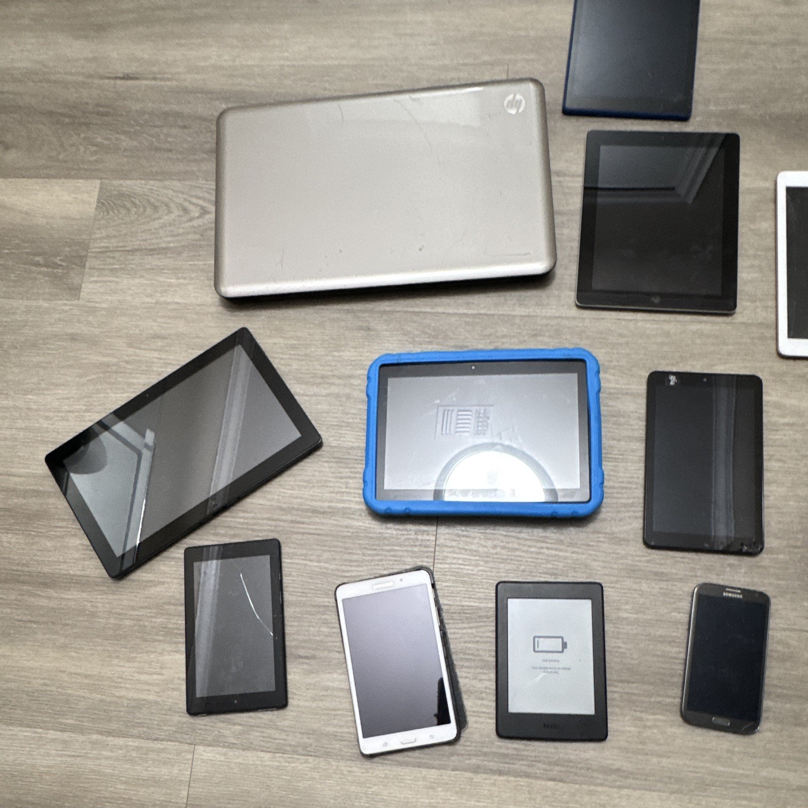 HP Samsung Mixed Lot Tablets, Smartphones & HP Laptop – Assorted Devices