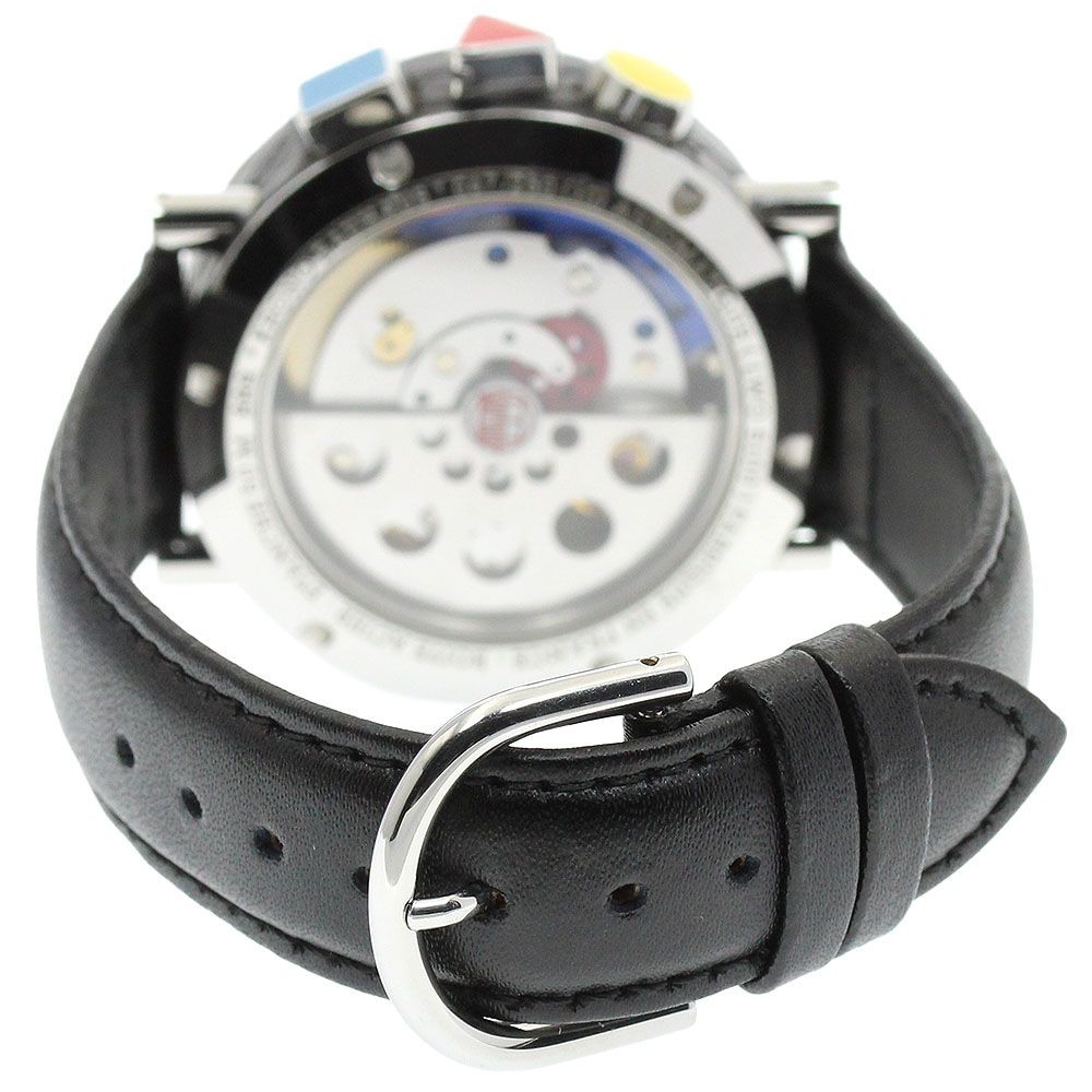 Alain Silberstein LWO5100 Chronograph Bauhaus DayDate Automatic Watch Men’s