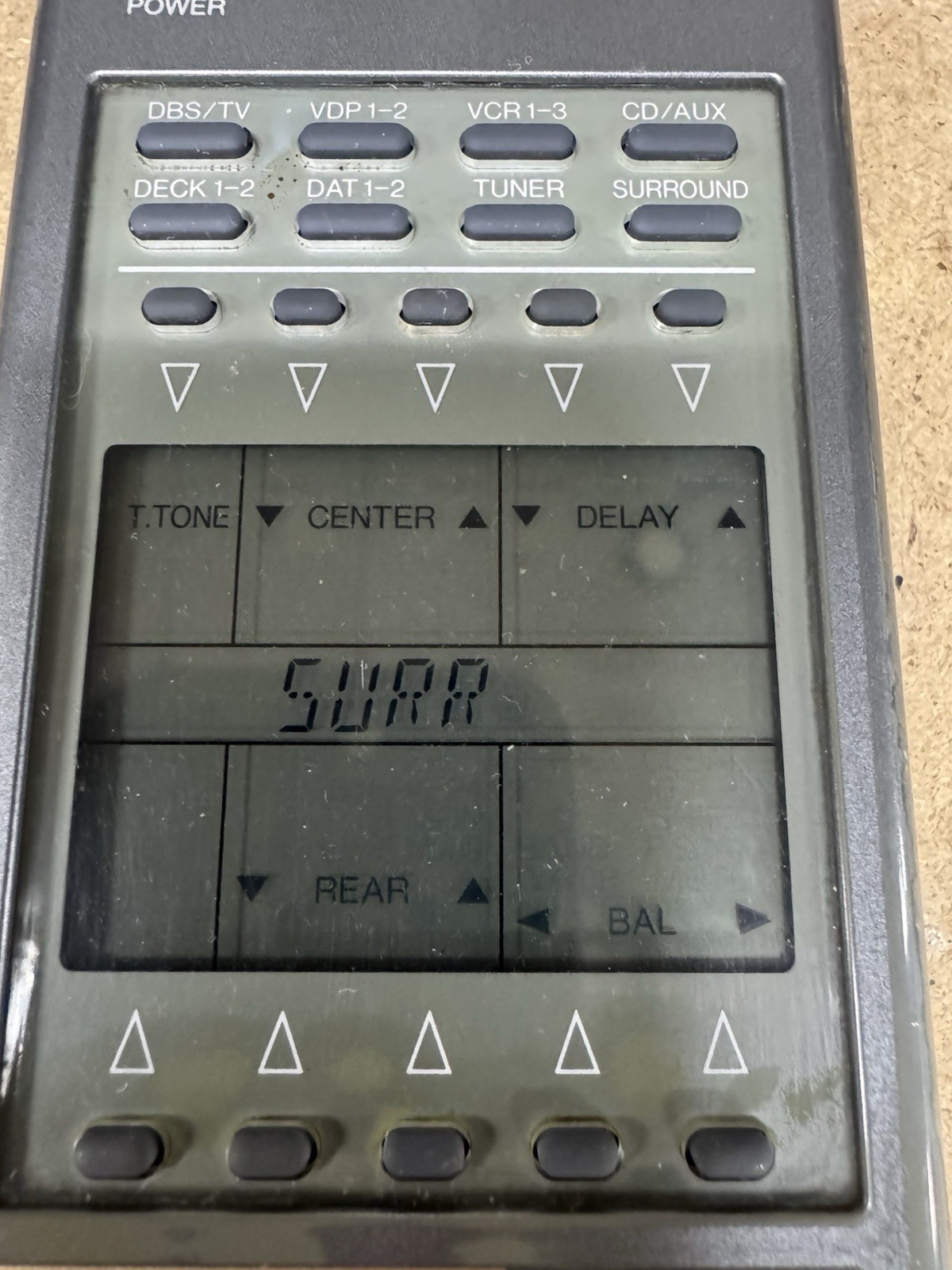 Denon Universal Remote Control Unit Unimote RC-770 Tested + Manual