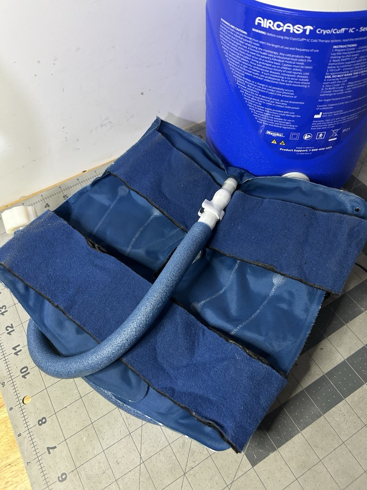 Aircast Cryo Cuff IC Cooler with Knee Cuff and Hose Ready To Use