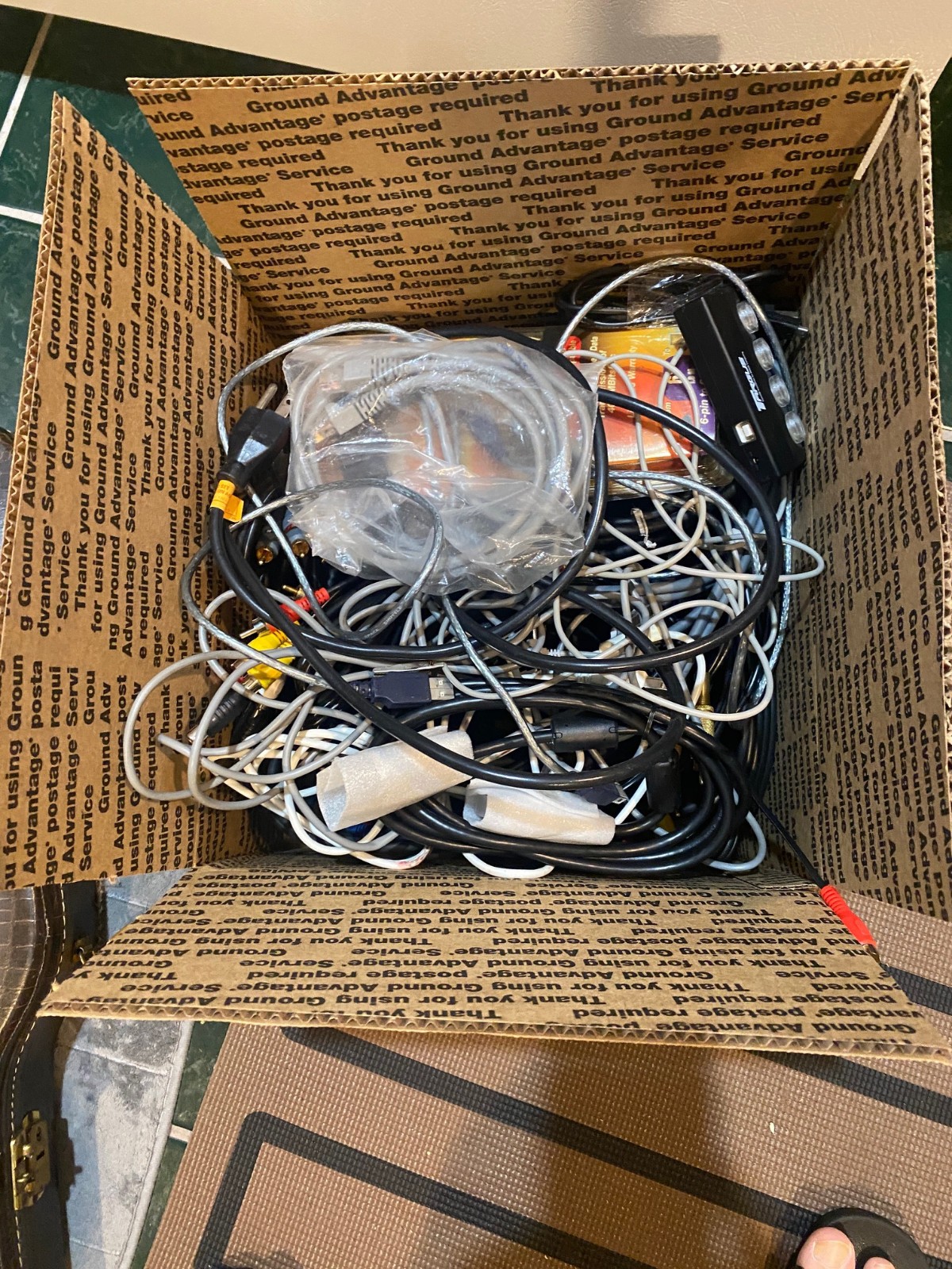 Mixed Cable Lot – Audio/Video, RCA, Component, USB, FireWire & More