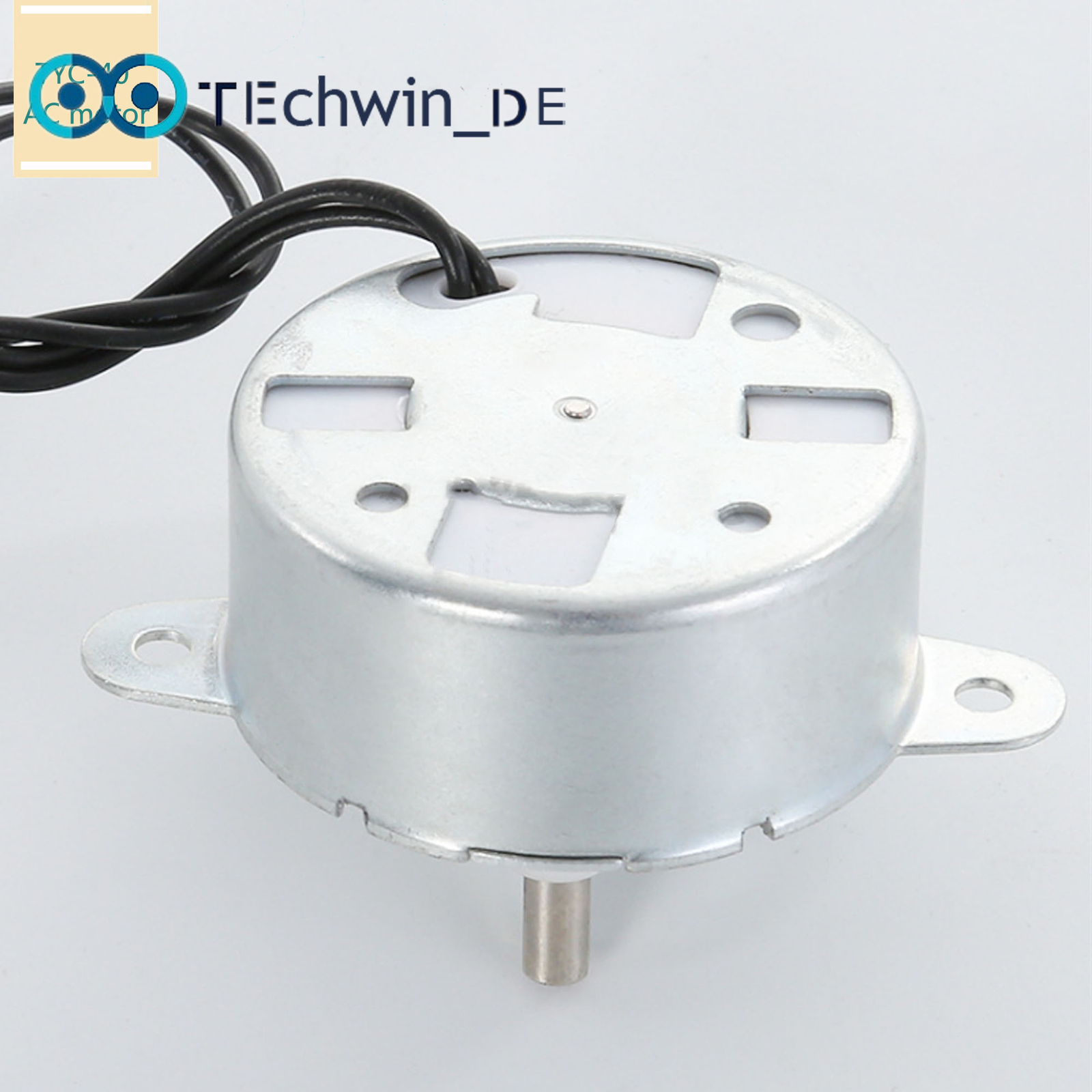 TYC 40 AC 12V 50/60Hz Synchronous Motor Mot 5RPM CW/CCW For LED Decor