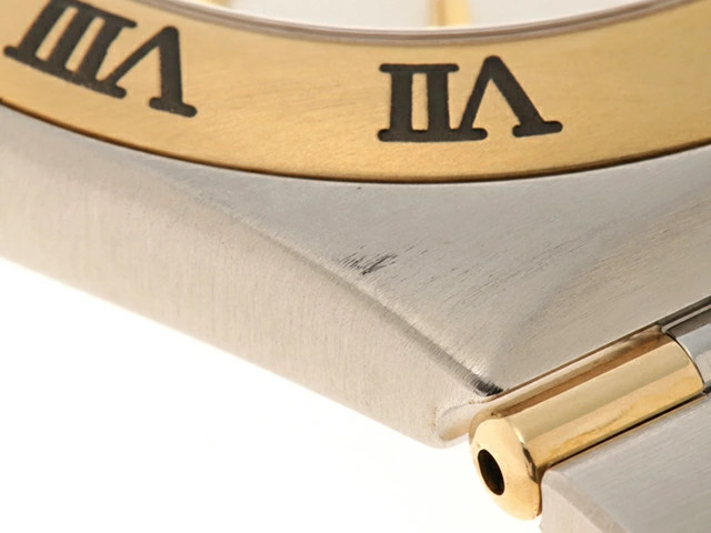 OMEGA Watch Constellation 1312.30.00, Stainless Steel 18K Yellow Gold Quartz