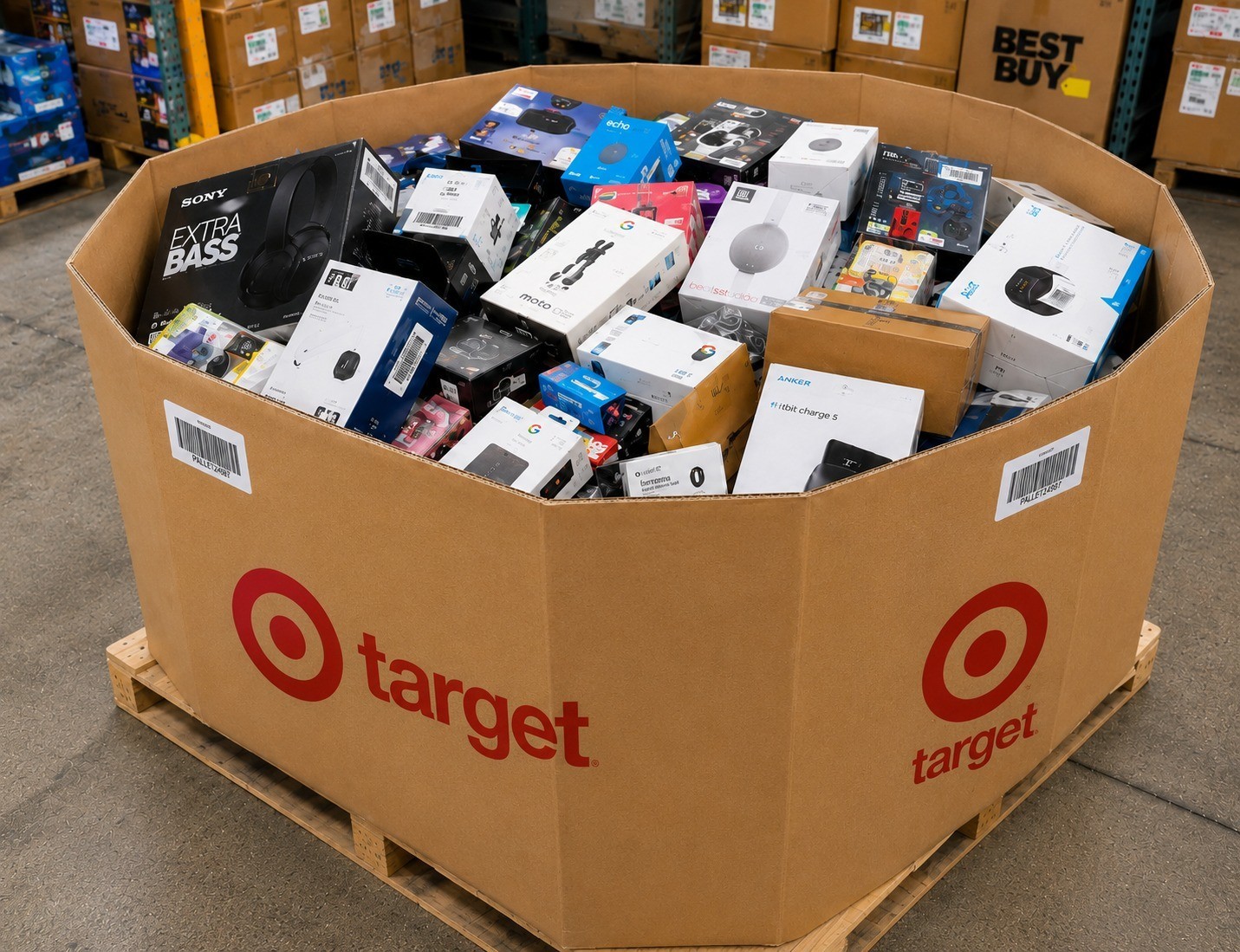 Target Retail Merchandise Bundle – Overstock Merchandise Selection