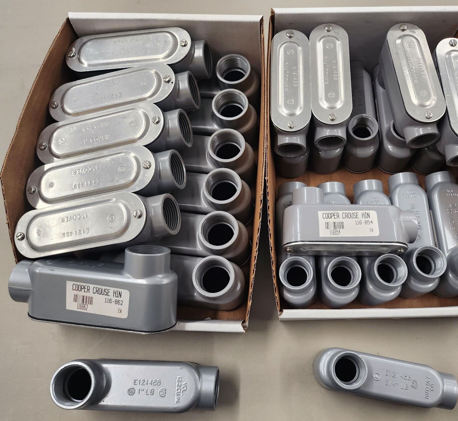 Mystery Electrical Lot 85 Separate Items for a total of 4,684 Pieces