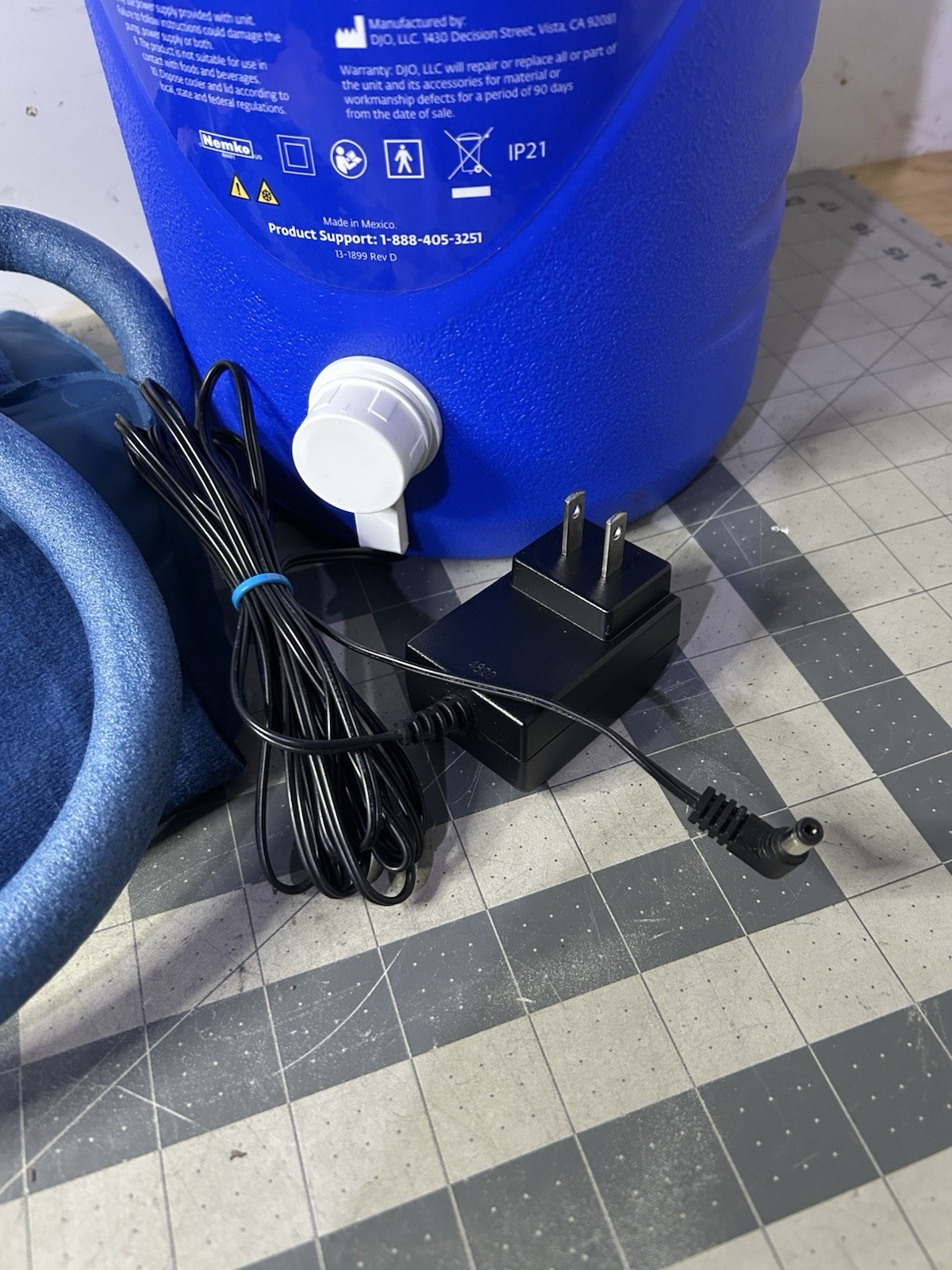 Aircast Cryo Cuff IC Cooler with Knee Cuff and Hose Ready To Use