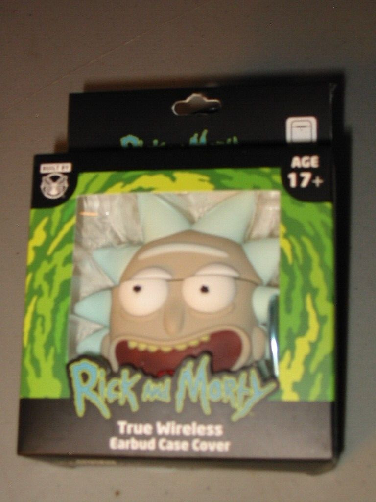 Rick And Morty True Wireless Earbud Case Holder Apple Air Pod Case New